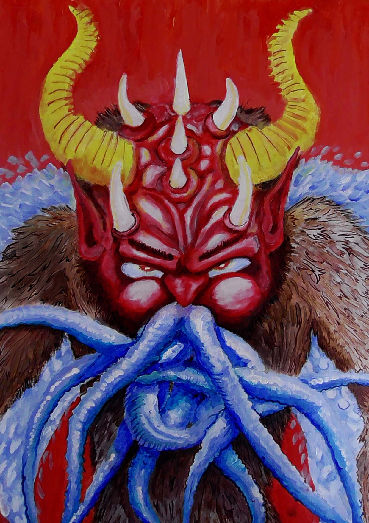 Horned One - Spawn Art